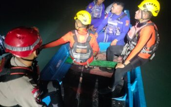 Basarnas nelayan dikabarkan hilang di Perairan Karang Kering Bangka. Foto: Istimewa.