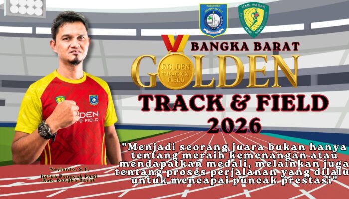 Mulai Besok PASI Bangka Barat Gelar Golden Track and Field 2026
