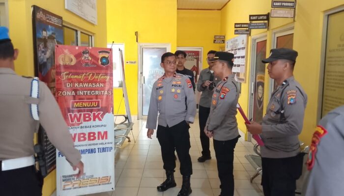 Wakapolda Babel Uji Kesiapsiagaan Polsek di Babar
