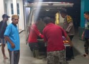 Evakuasi jenazah Dayat. Foto: Istimewa.