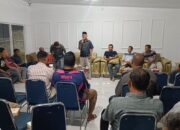 Yus Derahman saat menerima aspirasi dari pengurus cabang olahraga. Foto: Rizki Ramadhani.