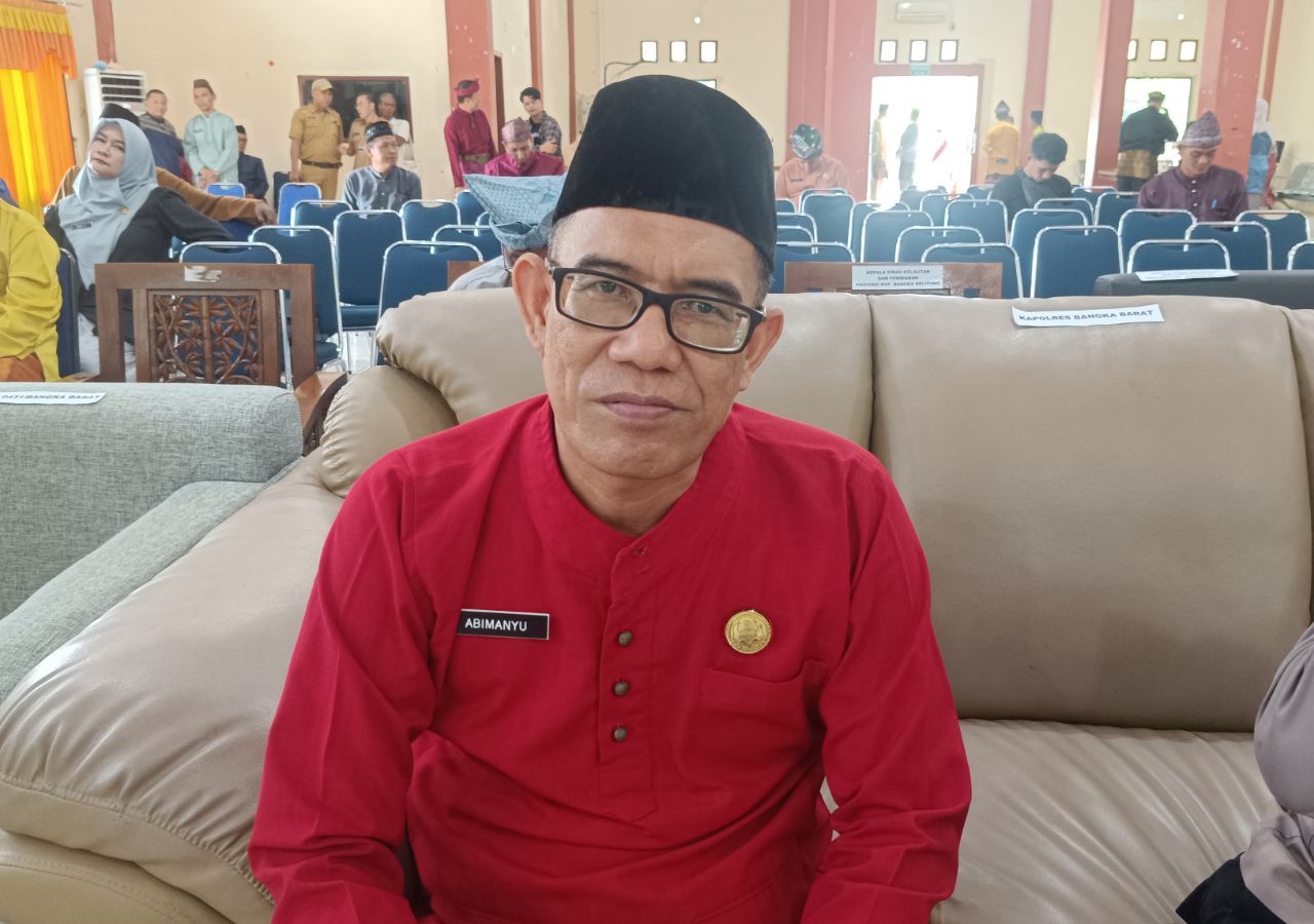 Plt. Sekretaris Daerah Bangka Barat, Abimanyu. Foto: Rizki Ramadhani.