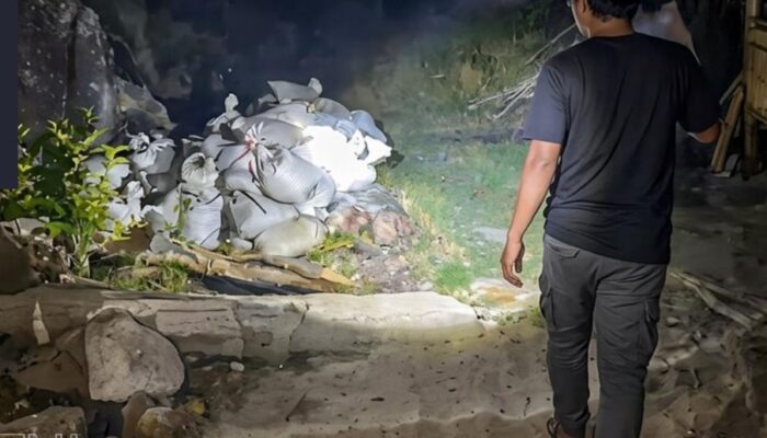 Lakukan Penyekatan di Belinyu dan Mentok, Petugas Gagalkan Penyelundupan 81 Karung Timah