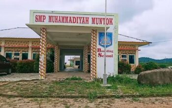 Pencurian di SMP Muhammadiyah Mentok. Foto: Istimewa.