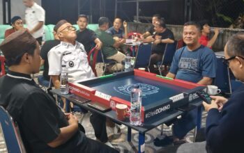 Yus Derahman dukung penuh kiprah atlet Babar di Kejurnas Domino. Foto: Istimewa.