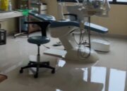 Kerusakan di Puskesmas Jebus. Foto: Istimewa.