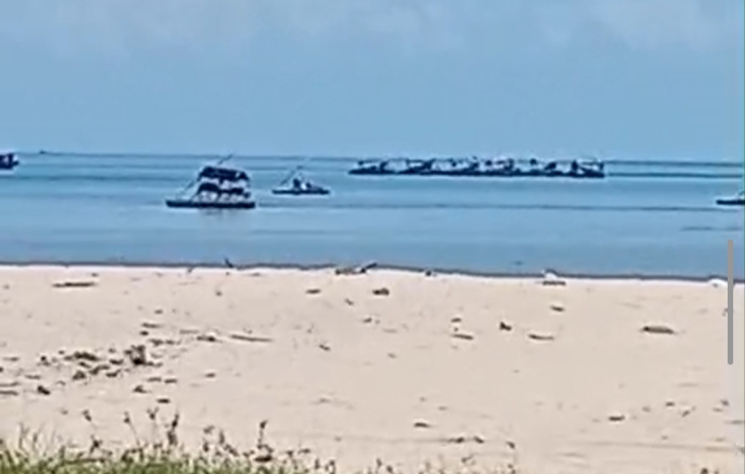 8 unit PIP yang ditarik petugas dari Perairan Tembelok-Keranggan, Senin (27/4/2026). Foto: Ist.