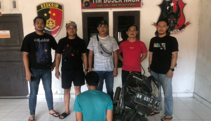 Eks Residivis Gelapkan Motor Majikan untuk Beli Sabu