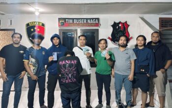 Polisi bekuk pelaku pencurian uang belasan juta rupiah warga Pangkalpinang. Foto: Istimewa.