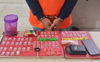 Seorang Mahasiswa simpan 65 paket sabu siap edar. Foto: Istimewa.