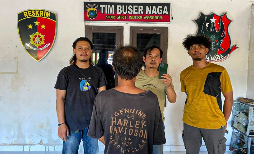 Demi pamer ke teman, pria paruh baya di Pangkalpinang nekat curi iphone milik mahasiswa. Foto: Ist.