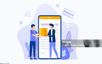 Ilustrasi peminjaman online. Foto: Istimewa.