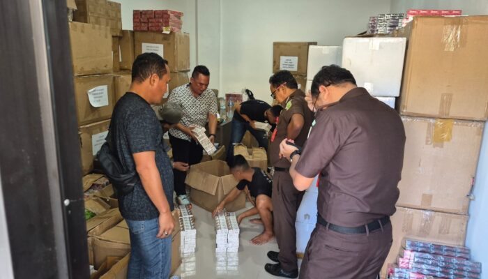 Polda Babel Limpahkan Kasus Rokok Ilegal ke Kejaksaan