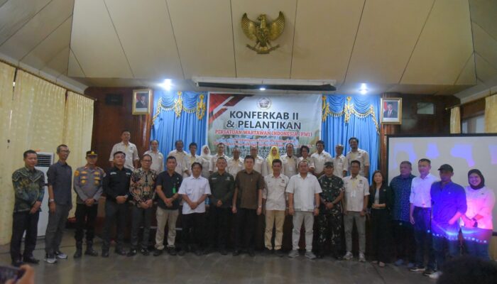 Markus Ajak PWI Jadi Garda Informasi dan Mitra Strategis Pembangunan Babar