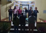 Polsek Mentok meringkus 3 orang gegara curi emas. Foto: Istimewa.