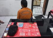 Pengedar sabu berinisial K diamankan polisi. Foto: Istimewa.