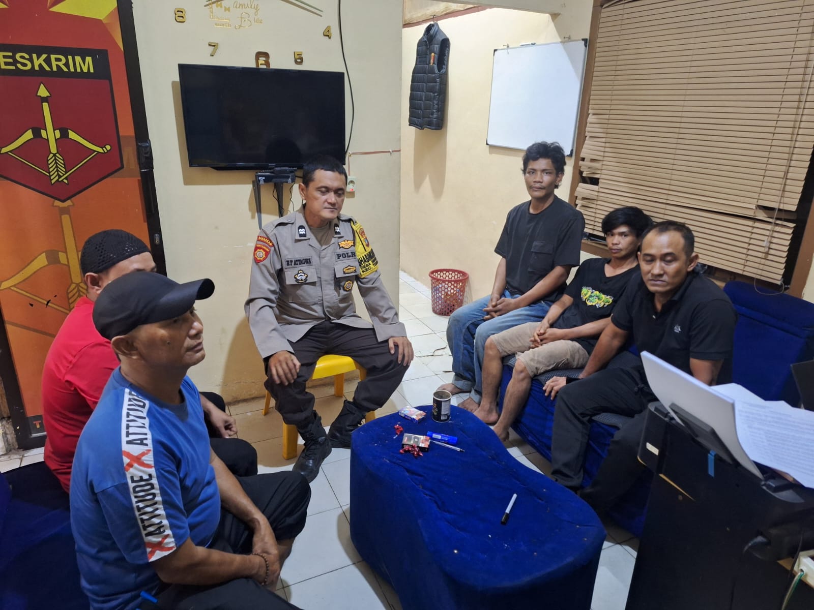 Kasus pencurian sawit di Tempilang diselesaikan secara kekeluargaan. Foto: Istimewa.