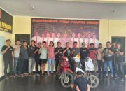 Pelaku pencurian motor diamankan polisi. Foto: Istimewa.