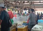 Pedagang Ikan Pasar Mentok Keluhkan Sepi Pembeli