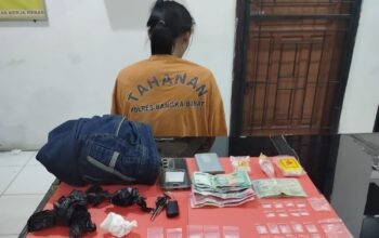 IRT diamankan polisi gegara narkoba. Foto: Istimewa.
