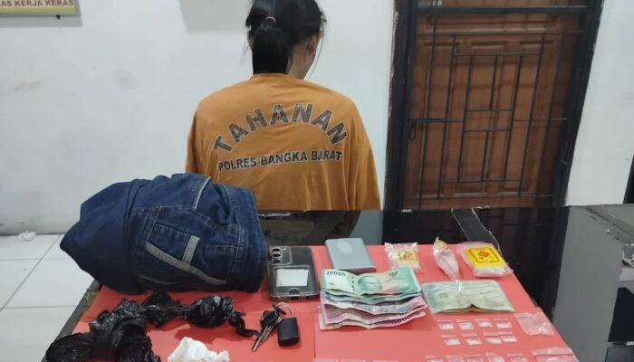 Ibu Rumah Tangga di Babar Ditangkap, Polisi Sita 23 Paket Sabu