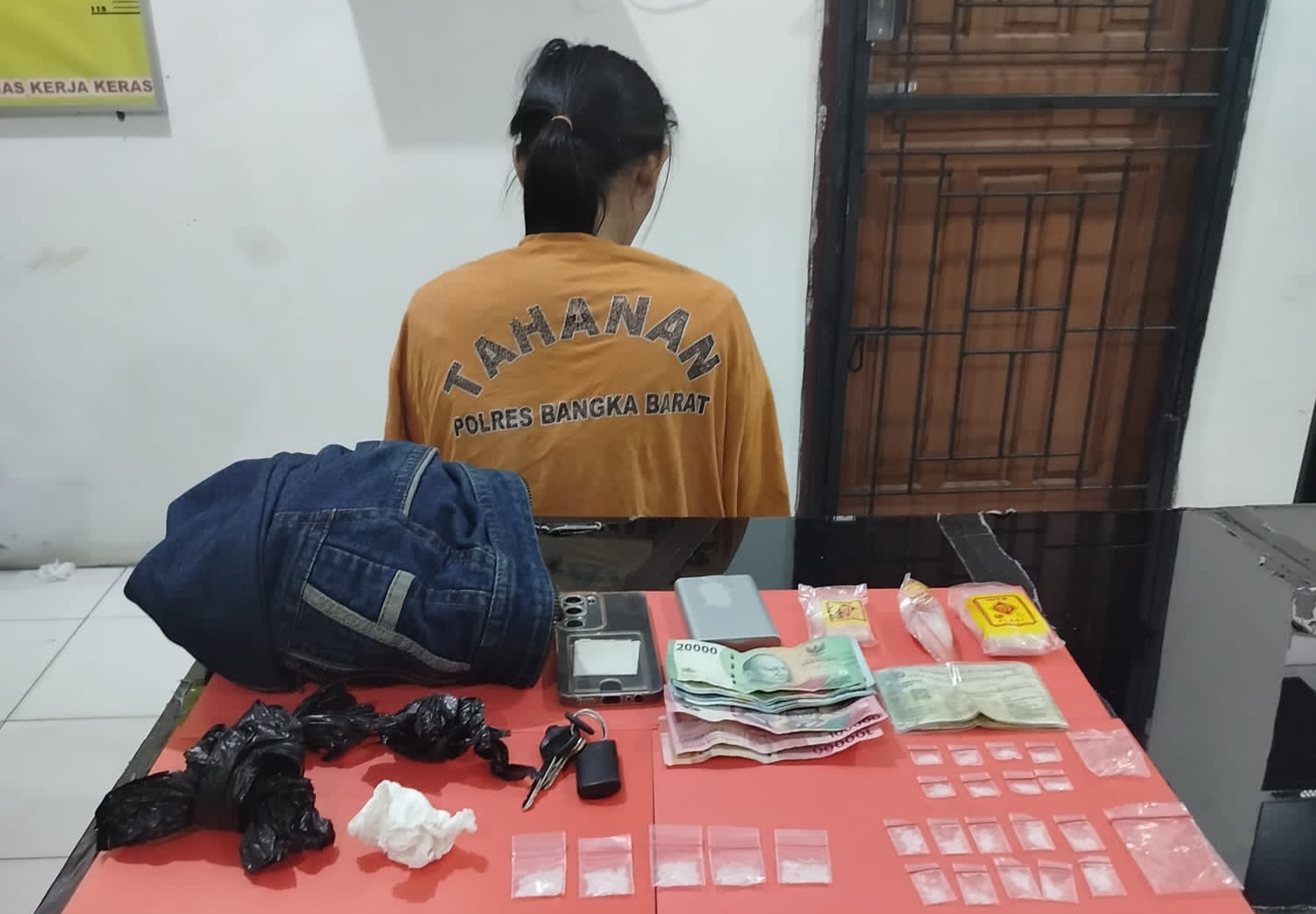 IRT diamankan polisi gegara narkoba. Foto: Istimewa.