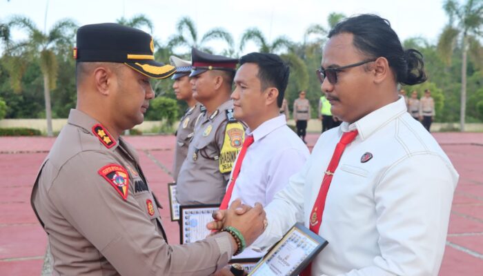 Restorative Justice Moncer, Polres Babar Apresiasi Personel Berprestasi