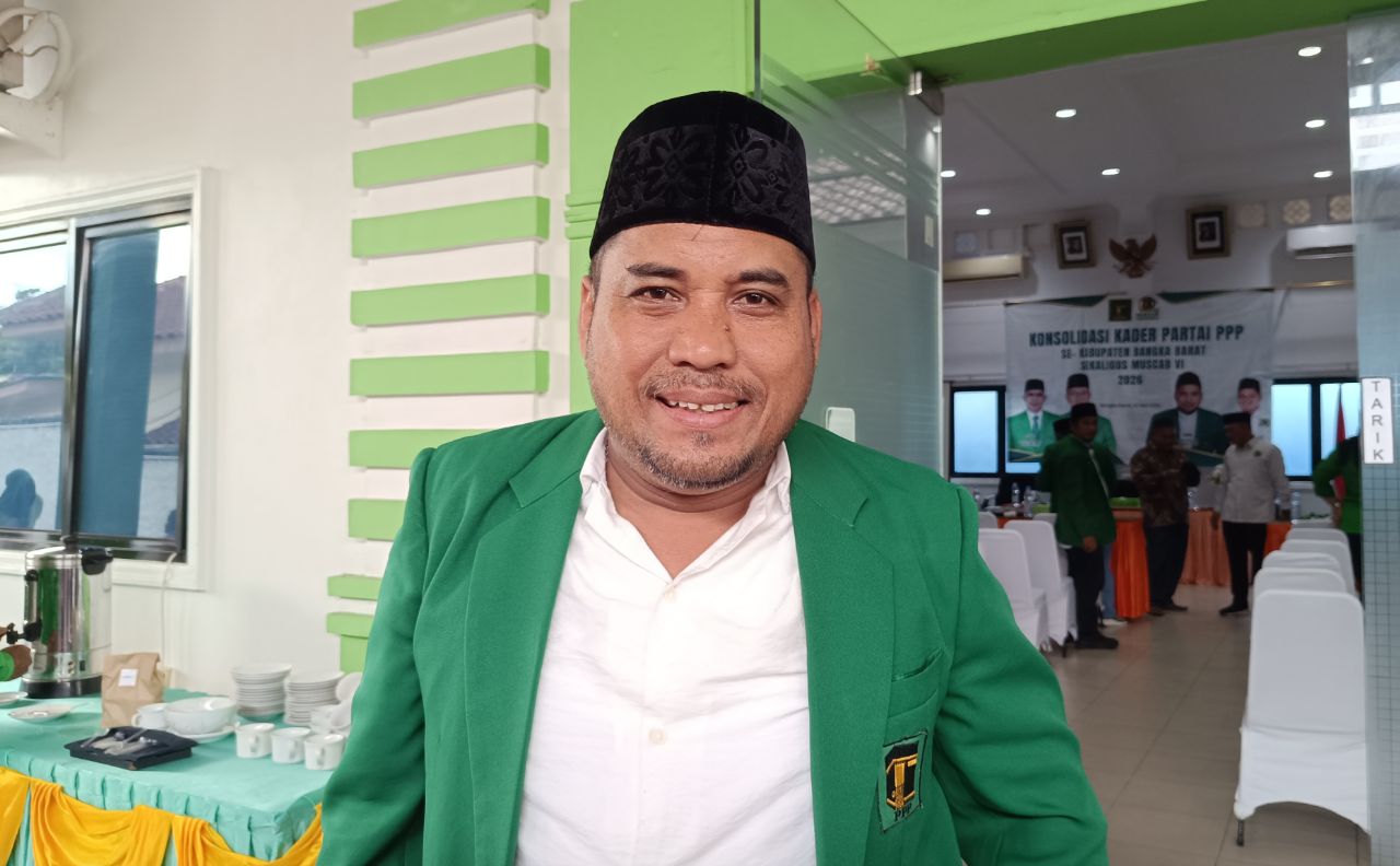 Ketua DPC PPP Bangka Barat, Andri. Foto: Rizki Ramadhani.