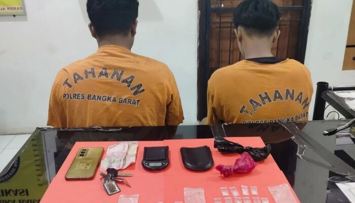 Dua Anak di Mentok Ditangkap Tim Hantu Gegara Sabu