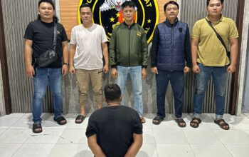 Sarikun saat dibekuk Tim Macan Putih. Foto: Istimewa.