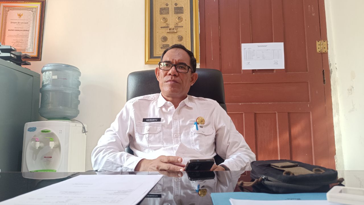 Penjabat Sekda Bangka Barat, Abimanyu. Foto: Rizki Ramadhani.