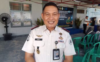 Kepala Rutan Kelas IIB Mentok, Andri Ferly. Foto: Rizki Ramadhani.