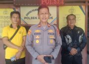 Iptu Rusdi Yunial didampingi Kanit Reskrim, Ipda Samosir dan Kanit Intelkam, Aiptu Dody. Foto: Rizki Ramadhani.