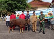 Hewan kurban yang disumbangkan ke masyarakat. Foto: Rizki Ramadhani.