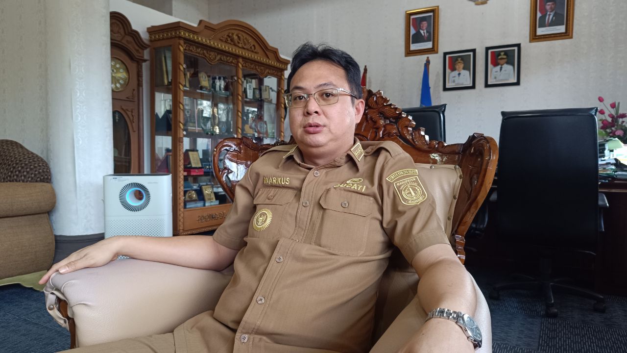 Markus minta SPPG libatkan petani dan peternak lokal. Foto: Rizki Ramadhani.