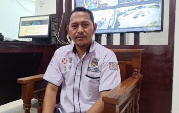 Nakhoda Kapal Patroli KSOP Mentok, Abdurrahman Fajrin. Foto: Rizki Ramadhani.