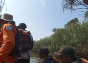 Pencarian Kamaluddin di Sungai Butun Bangka Barat. Foto: Istimewa.