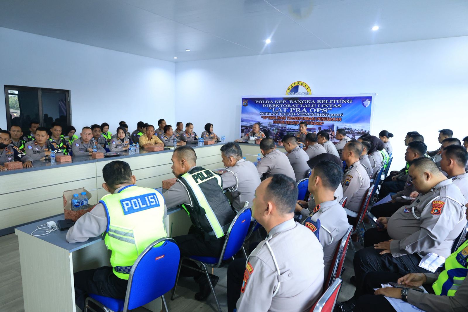 Ditlantas Polda Babel Fokus Penegakan Hukum Elektronik. Foto: Istimewa.