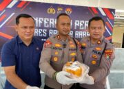 Barang bukti sabu. Foto: Rizki R.