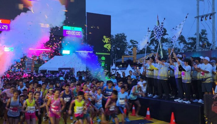 Ribuan Pelari Semarakkan Bhayangkara Babel Run 2026