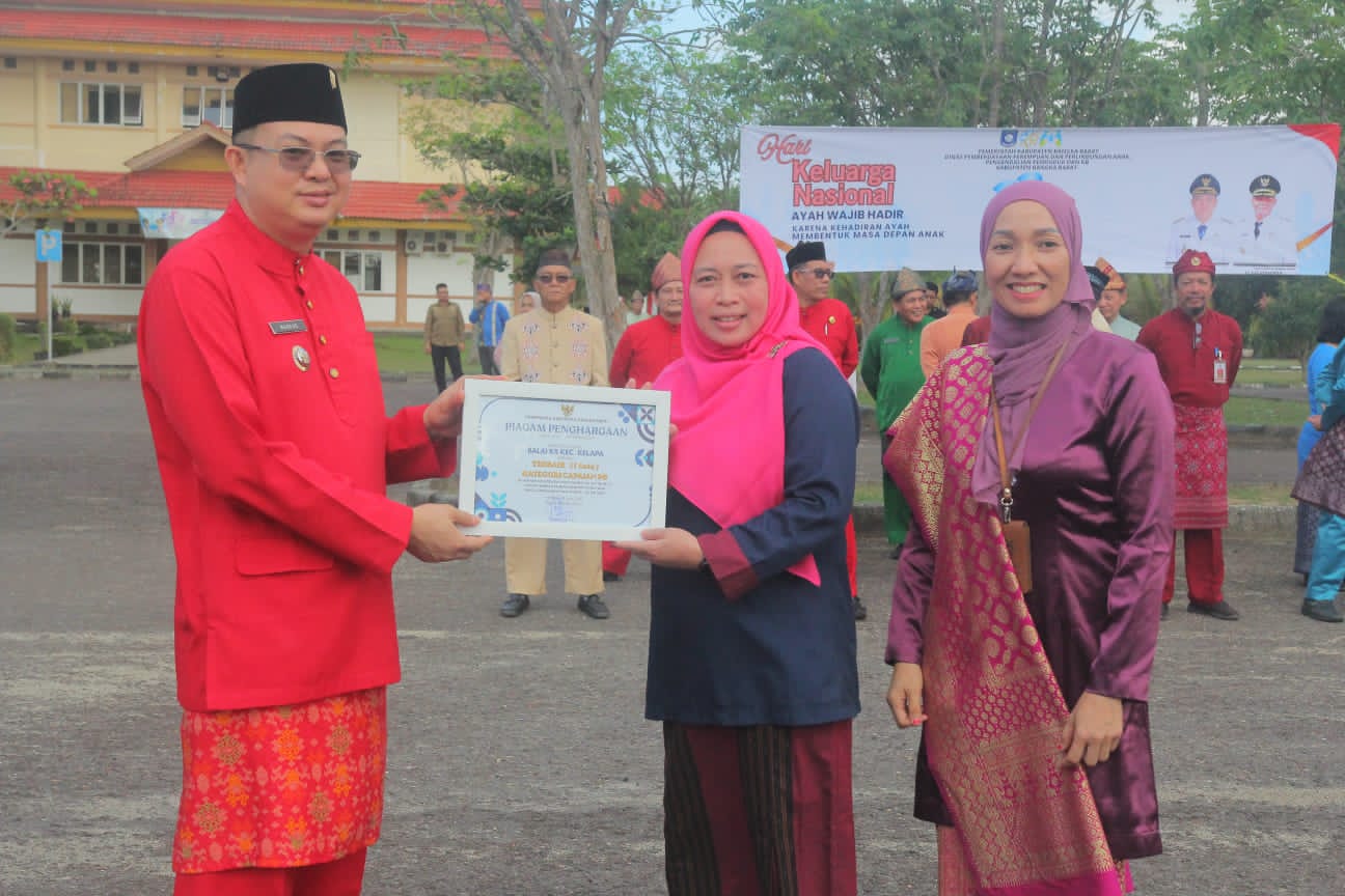Bangka Barat dapat penghargaan dari IBI. Foto: Dedra Helen.