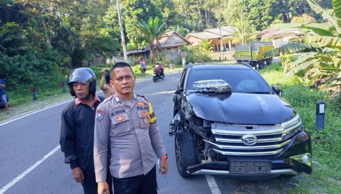 Kecelakaan Beruntun di Pelangas, Polisi Pastikan Tak Ada Korban Jiwa