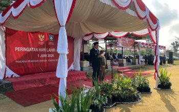 Pesan Markus di Upacara Hari Lahir Pancasila. Foto: Ichariady