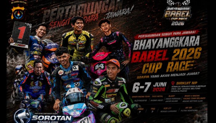 Sejumlah Pembalap Nasional Siap Adu Sikut di Bhayangkara Babel Cup Race 2026