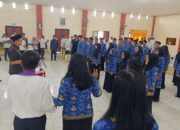 Daftar pejabat yang dilantik Markus. Foto: Rizki Ramadhani.