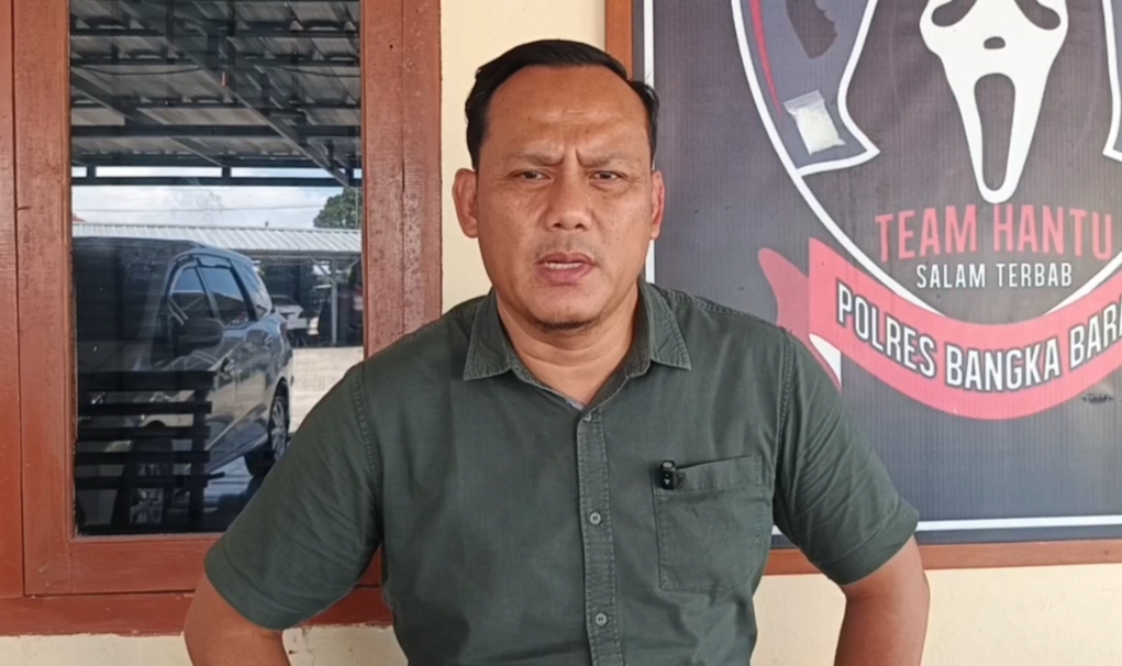 Kasat Resnarkoba Polres Bangka Barat, AKP Nikko Panderi. Foto: Rizki Ramadhani