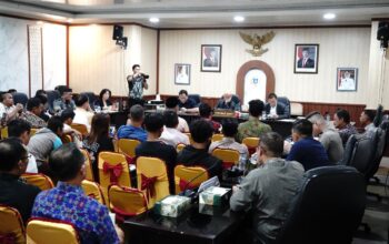 DPRD Babel minta PT BTS hentikan pembangunan pabrik. Foto: DPRD Babel.