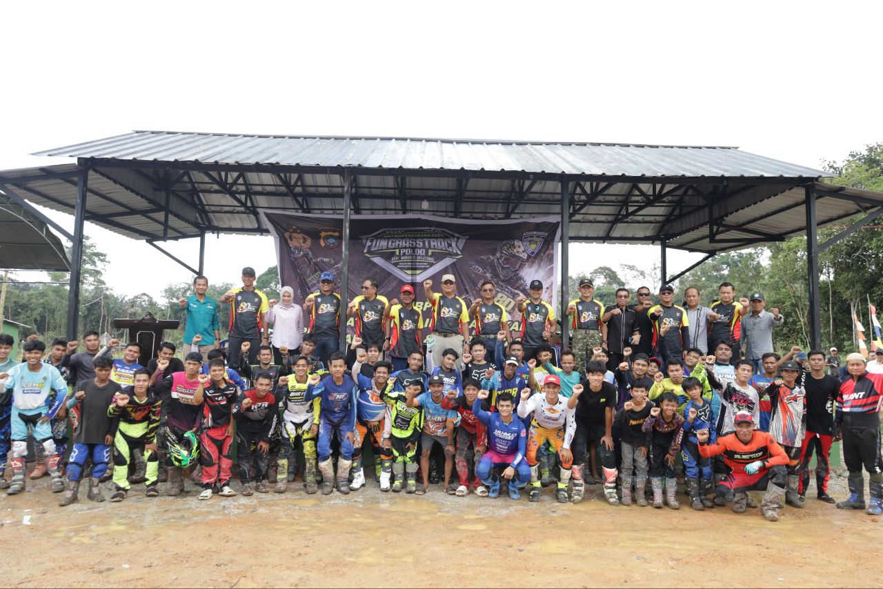 Fun Grasstrack Bhayangkara 2026 di Kelapa, Bangka Barat. Foto: Istimewa.