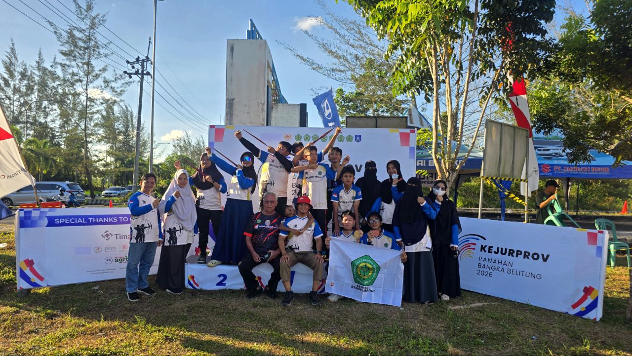 Tim panahan Babar berprestasi di Kejurprov 2026. Foto: Istimewa.