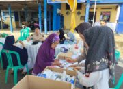 Pemberian pelayanan kesehatan gratis. Foto: Istimewa.